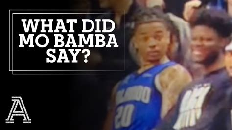 what did mo bamba say to austin rivers